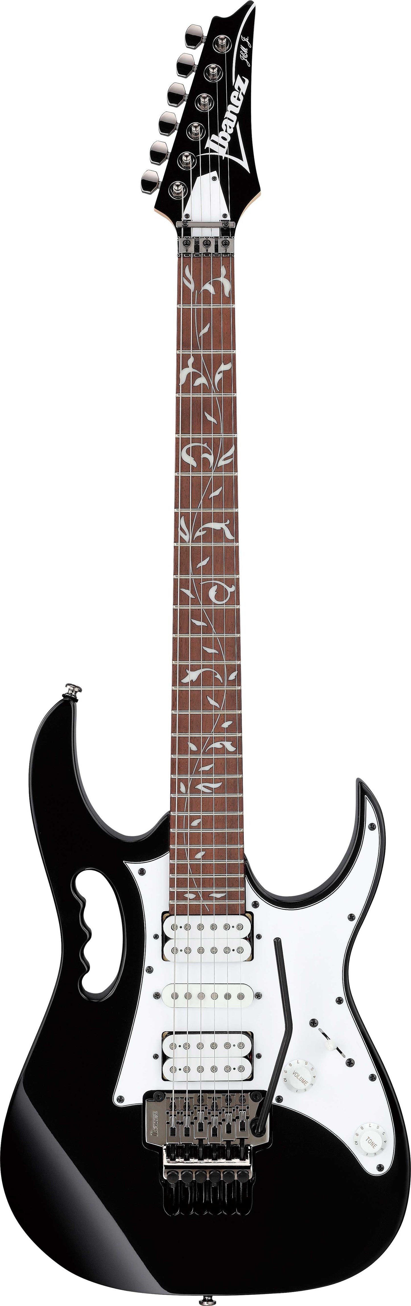Ibanez Signature JEMJR Steve Vai Black Electric Guitar