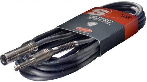 Stagg 20ft. Deluxe Audio Cable - Phone Plug / Phone Jack