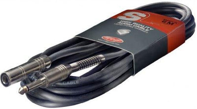 Stagg 20ft. Deluxe Audio Cable - Phone Plug / Phone Jack
