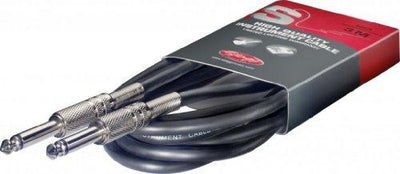 Stagg 20ft. S-Series, phone-plug/phone-plug, standard Instrument cable