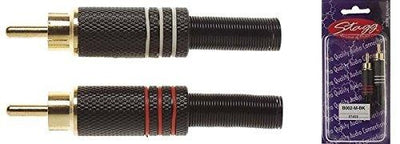 Male RCA plug - 2 pcs