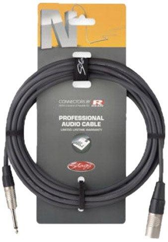 Stagg 20ft. N series audio cable - mono phone plug/XLR M