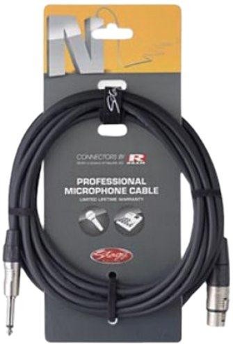 Stagg 20ft. N Series Mic Cable - XLR / Phone Plug