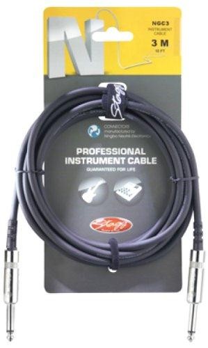Stagg 20ft. Professional Instrument cable - phone-plug/phone-plug