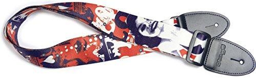 Stagg Ste Terylene Strap Popgirl Red 1, Red