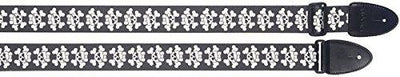 Terylene guitar strap with "Pirate Girl" pattern