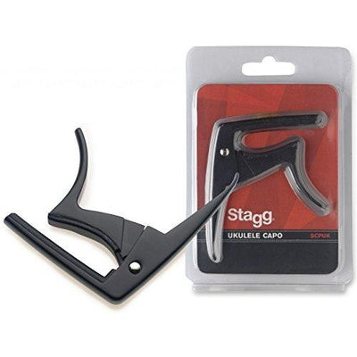 Stagg Ukulele Trigger Capo - Black