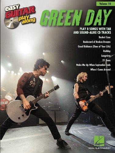 Green Day: Easy Guitar Play-Along Volume 10 (Book/CD)