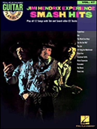 Hal Leonard Jimi Hendrix Experience Smash Hits Play-Along Guitar Tab Songbook with CD