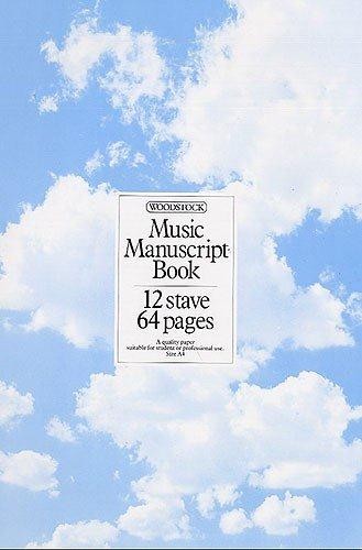 Manuscript Book 12 Stave 64 Page Spiral Bound