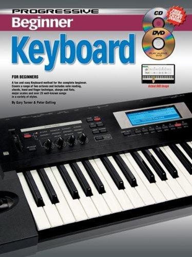 Progressive: Beginner Keyboard (Book/CD/DVD)