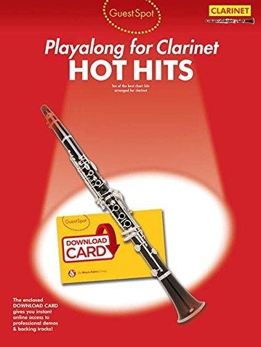 Guest Spot: Hot Hits - Clarinet (Book/Download Card)
