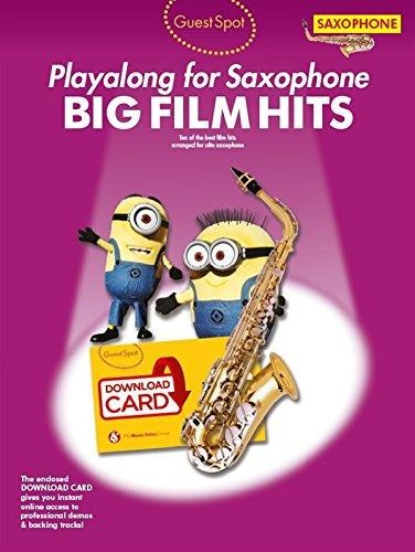 Guest Spot: Big Film Hits Playalong for Alto Saxophone (Book/Download Card)