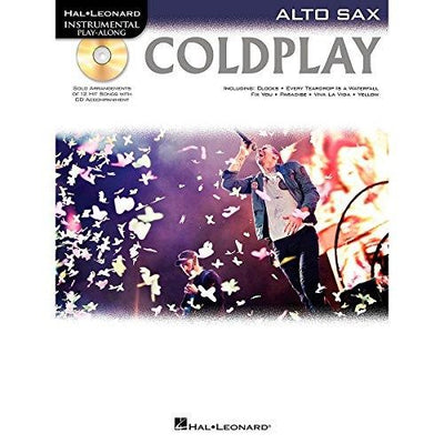 Hal Leonard Coldplay For Alto Sax - Instrumental Play-Along CD/Pkg