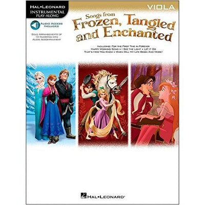 Songs From Frozen, Tangled And Enchanted: Viola (Book/Online Audio) - Sheet Music