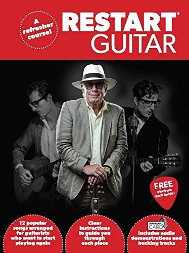 Restart Guitar Book and Download Card