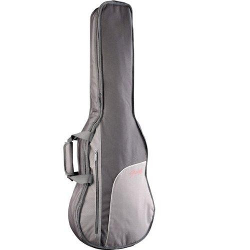 Stagg STB-10W Economy Gig Bag for Folk/Western/Dreadnought Guitar with 10-Millimetre Foam Padding & Shoulder Straps - Black