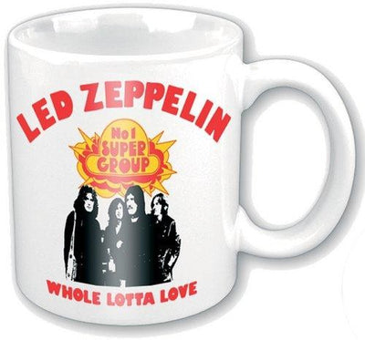 1 X Led Zeppelin Whole Lotta Love Official Boxed Mug
