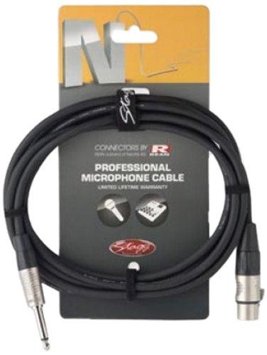 Stagg 10ft. N series mic cable - XLR / phone plug