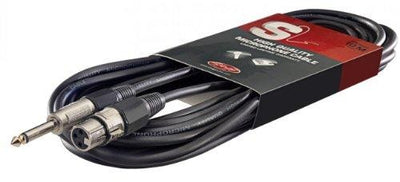 Stagg 33ft. Standard Mic cable - XLR/Phone plug