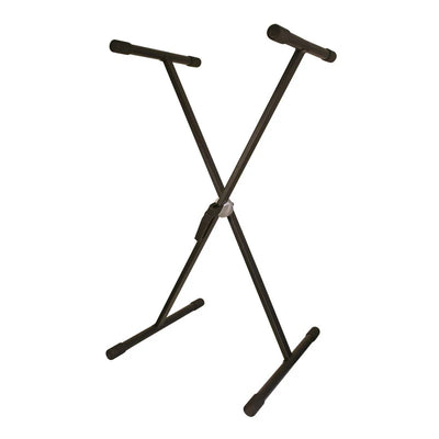 TGI Single Braced Keyboard Stand Black